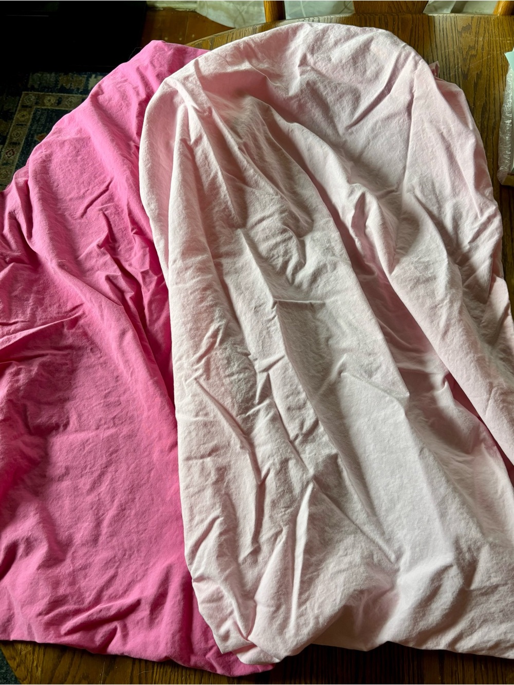 Gerber Pink & Light Pink Fitted Sheets